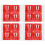 Raindrops 16 Empfindliche Aufkleber Für Versand 1