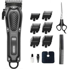 Professional Hair Clippers for Men - Wireless Corded Hair Clippers for Haircutting and Grooming, Rechargeable Trimmer Suitable for Beard