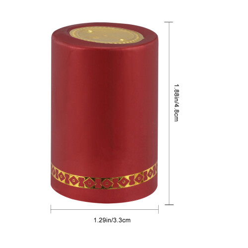 100 33 Mm Rotwein Abdeckung Flasche Schrumpffolie 1