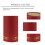 100 33 Mm Rotwein Abdeckung Flasche Schrumpffolie 3