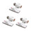 (3 sets) 1/3 Set E27 Base Lamp Holder Light Switches Remote Control Light Socket Wireless Light Bulbs Socket Switches with Timer 1