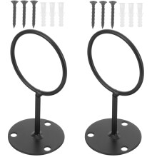 Raindrops Honkbal Display Stand Golfbalrek Zwart IJzer 2 Sets