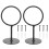 Raindrops Honkbal Display Stand Golfbalrek Zwart IJzer 2 Sets 6