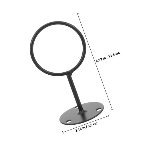 Raindrops Honkbal Display Stand Golfbalrek Zwart IJzer 2 Sets 1