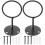 Raindrops Honkbal Display Stand Golfbalrek Zwart IJzer 2 Sets 5