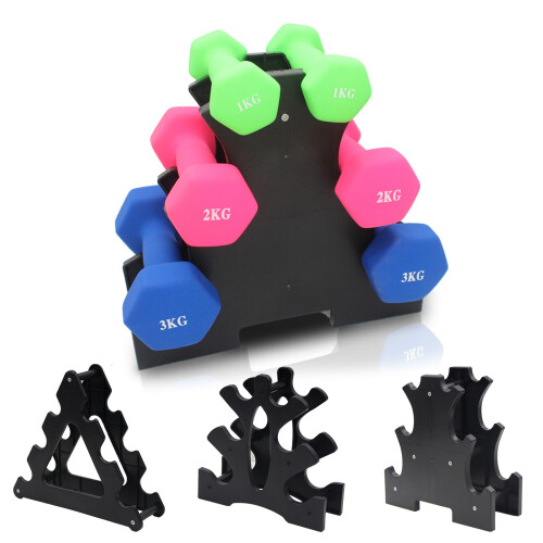 Household Weights Organizer Stand for Dumbbells Durable-tripod 1