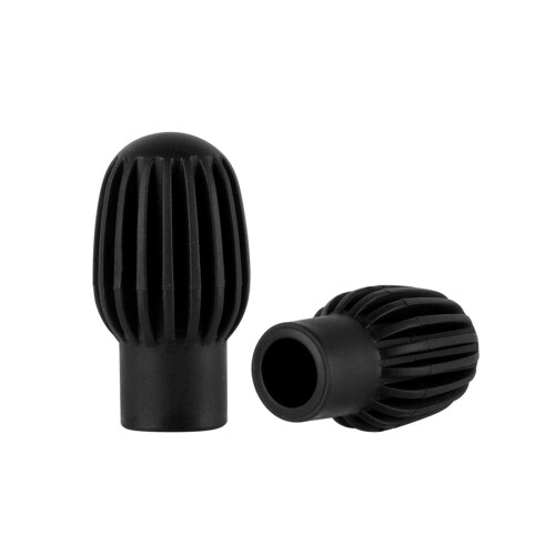 2 Pieces/Set Drum Mute Drumstick Practice Tips Musical-black