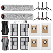 For E25 Omni / E28 Omni Robot Vacuum Replacement Parts Kit Main Side Brush Mop Roller Hepa Filter Dust Bag