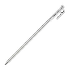 (30CM) Heavy Duty Tent Canopy Fixed Pole Camp Nail Steel Camping Tent Stainless Steel for Outdoor Camping Canopy and Tarp