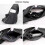 (Left shoulder black) Waterproof Single-shoulder Diagonal Travel Backpack 3