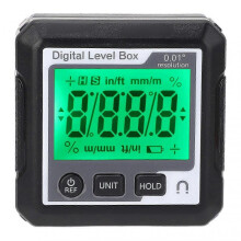 (Style 1) Digital Level Box with Magnet Electronic Angle Gauge Inclinometer Protractor for Woodworking and Auto Repair