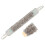 2 Pull-Back-Schleife Badetuch Scrubber Viskose Reibemusterstreifen 10