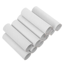 Hongchegh 12St Kraftpapierrohre Für Lippenpflege Und Teeverpackung Weiß
