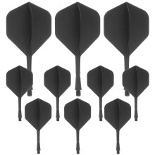 10Stk Darttail Schwänze Balance Darts Flugzubehör Einfache Flossen