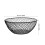 Iron Art Fruit Storage Basket Kitchen Snack Holder Drain Basket 6