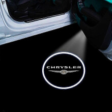 (1pcs) Car Door Welcome Lights Laser Projector Logo Wireless Car HD Courtesy Lamp for Chrysler 300C 300 Pacifica 200 Sebring PT Cruiser Car Door Light