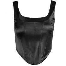 (M, black) Satin Sling Vest Women's Summer Tight-fitting Sexy Outer Wear And Inner for Jacket With Straps Cover The Fat Square Coll  rose Red S