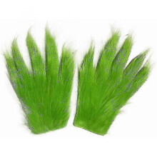 (The Grinch Christmas gloves) Christmas The Grinch Full Head Latex Mask with Xmas Hat and Monster Adult Gloves for Holiday Costume Parties