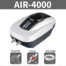(4000) Pond Air Pump for Koi Pond Aeration For Pond Up To 1000 Gallons All-in-one Aerator Kit With Double Outlet Tubing Air Stones