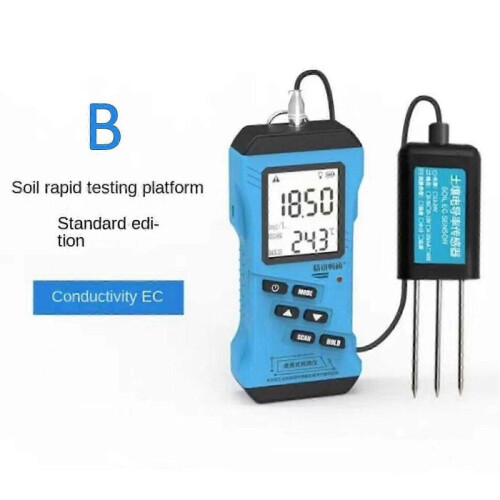 (EC) 7 in 1 Soil Tester for pH EC NPK Humidity Temperature LCD Display Modbus Protocol for Garden Soil Testing 1