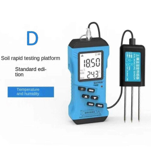 (Moisture content) 7 in 1 Soil Tester for pH EC NPK Humidity Temperature LCD Display Modbus Protocol for Garden Soil Testing 1