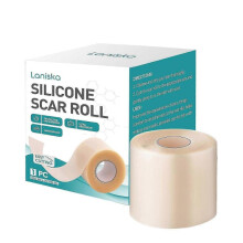 (2PCS) Hydrocolloid Roll For Wound Care Self-adhesive Hydrocolloid Patch Bandages Highly Absorbent For Burn Blister Acne Care Sterile Waterproof