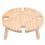 Serviertisch Beige Holz 1 Satz 29,95 X 29,95 X 15,98 Cm 2