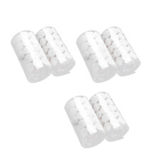 Runde Aufkleber Klebeband Nylon 600 Paare Weiß