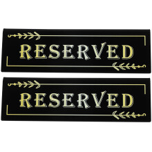 2 Tafelreserveringsteken Gereserveerde Zitplaatsen