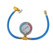 R134a Car Ac Refrigerant Charge Hose with Wide Compatibility for Air Conditioning Refrigerant Charging with Gauge