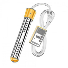 (EU2000W, yellow) New Electric Submersible Water Heater 3000w For Swimming Pool Rapid Heating Heating Rod With Intelligent Timing Function