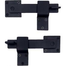 1 Pcs Heavy Duty 5.5 Wrought Iron Door Latch, Sturdy Metal Flip Latch Lock for Wooden Barn Door or Fences, Compatible with Various Brands