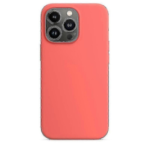 (Pink Pomelo) Suitable For Iphone 13 Pro Silicone Case for Apple iPhone 13 Pro Protective Silicone Cover