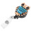 Badge Clip Legierung Blau 1 1