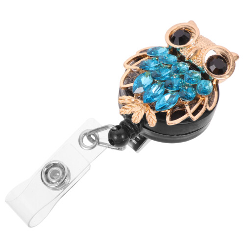Badge Clip Legierung Blau 1