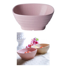 3Stk. Rosa Schalen Für , Kinder Geschirr