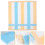 3Stück Baumwolle Wasserbasiertes Baby Badezimmer Set 8