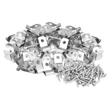100 Drahtzaun Klemmen Zaun Befestigungsclips Drahtzaun Clips