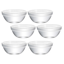 6St Glas Puddingformen Transparent Für Desserts Und Wackelpudding