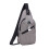 Herren Sport Brusttasche Grau 1 Stuck 1