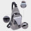 Herren Sport Brusttasche Grau 1 Stuck 5