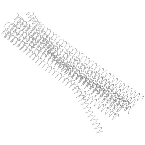10 Metall Spiralbindung Lose Blatt Kalender Binderinge