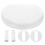 Full-Drill Diffuser WC-Sitz 45,50 x 35,50 x 2,50 cm Weiß 10