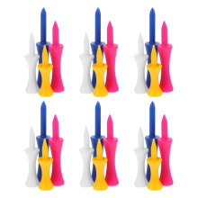 40Stk Mini Golfs Tees Aus Kunststoff Für Training Bunt