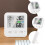 Indoor Hygrometer Elektronisch Weiß 1 Satz 11