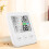Indoor Hygrometer Elektronisch Weiß 1 Satz 8