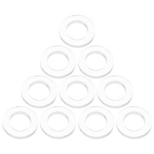 10 Stuks Douche Koppelingen Rubber 3/4''