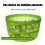 Vegetable Dryer Salad Spinner Manuelle Obstwaschschleuder 2