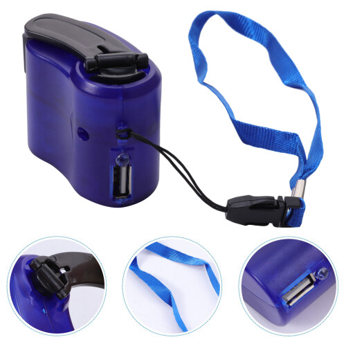 Handkurbelgenerator Tragbares Ladegerät Powerbank 2