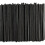 250 Count 7.75 Inch Black Plastic Drinking Straws Disposable for Beverages 1